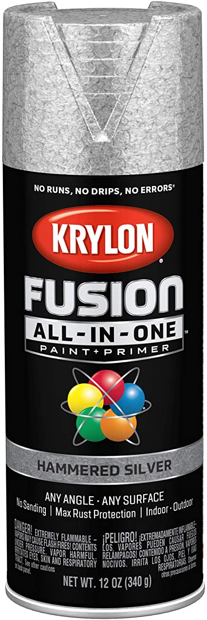 Krylon K02788007 Fusion All-In-One spray-paints, Silver