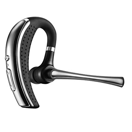 Wireless Bluetooth Headset Hands Free Stereo, Business Earphones V4.1 in-Ear Earbuds with Noise Canceling Mic for Business/Office/Driving, Bluetooth Earpiece Support iOS/Android Cell Phones