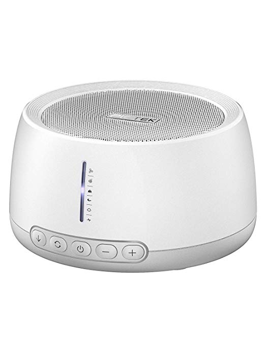 PICTEK White Noise Machine, Portable Sound Machine for Baby Sleeping, Office Privacy, 30 Soothing Sounds, 3 Auto-Off Timer and Memory Function, USB Powered Sleep Sound Therapy for Adults or Travel