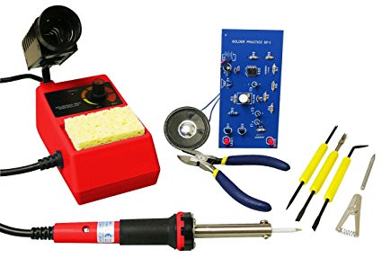 Elenco  Deluxe Learn To Solder Kit With tools