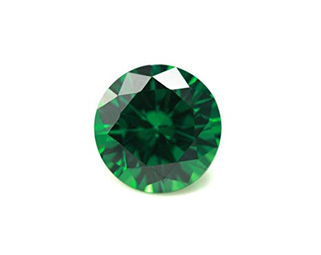 Alone Moon loose ruby sapphire Emerald synthetic gemstones round diamond cut perfect replacement for jewelry making (3mm, 250pcs)