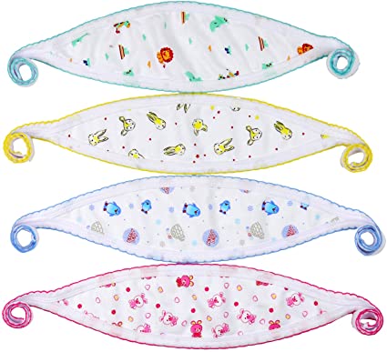 ToBeInStyle Babies' 3, 4, or 6-Pack Comfortable Newborn Baby Belly Binder Umbilical Cord Band