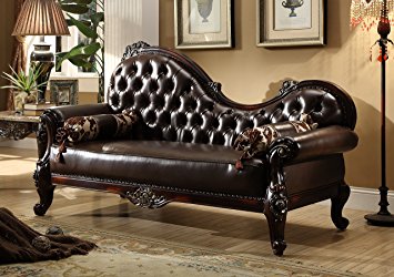 Meridian Furniture Barcelona Leather Chaise
