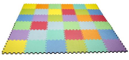 HemingWeigh Kids Multicolored Puzzle Play Mat