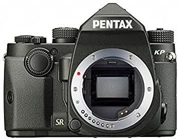 Pentax KP Ultra-Compact Weatherproof Dynamic Black Body 24.32Mp DSLR with 3" LCD, Black