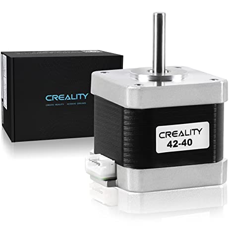 Creality Official 42-40 Stepper Motor, 3D Printer CR-10 X/Y-Axis Extruder Stepping Motor 2 Phase 1A 1.8 Degree 0.4 N.M, Compatible with CR-10 Series and Ender-3 Series E-axis