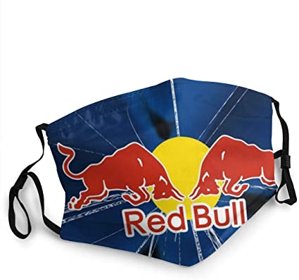 Mouth Cover for Women red bull Face Mask running Masks Washable Men Bandana for Sport&Outdoor