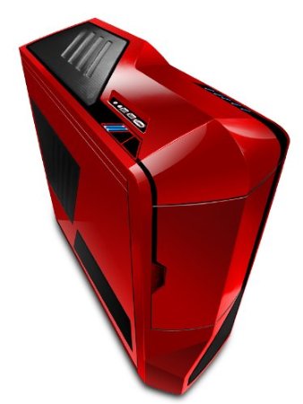 Nzxt Phantom Full Tower Computer Case, Red (PHAN-001RD)
