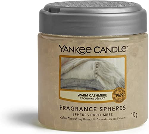 Yankee Candle Fragrance Spheres Air Freshener, Up to 30 Days of Fragrance, Warm Cashmere