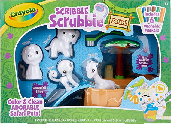 Crayola Scribble Scrubbie, Color & Wash Toy, Collectible Gift for Kids