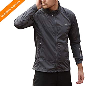 Eagle Claw Men's Sun Protection Clothing Thin Windbreaker Lightweight UV Protect Jacket