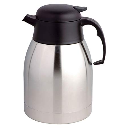 Top Home Solutions® 2 Litre Double Wall Insulated Push Button Vacuum Jug