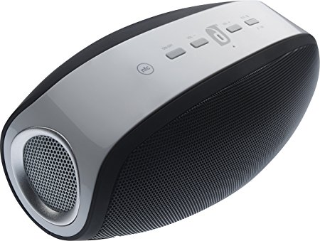 Damson Audio Vulcan Portable Wireless Bluetooth Speaker Strong Bass Stereo Sound 4 Drivers  - White/Black