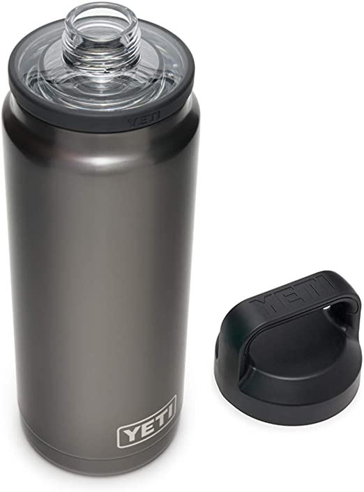 YETI Rambler 26 oz Bottle, Vacuum Insulated, Stainless Steel with Chug Cap