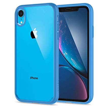 Spigen Ultra Hybrid 360 with 360 Full Body Coverage Protection with Built-in Screen Protector Designed for Apple iPhone XR Case (2018) - Blue