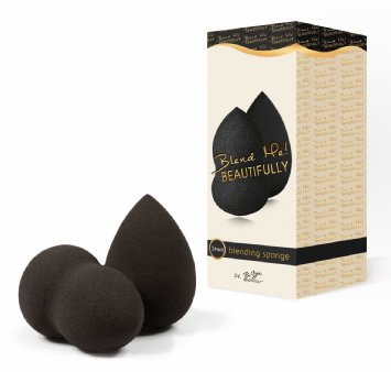 Blend Me Beautifully 2-Piece Sponge Set by Be You Beautifully Latex Free Hypoallergenic Super Soft and Dense Foam