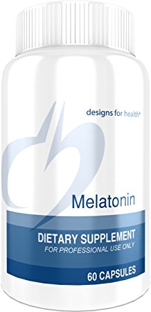 Designs for Health - Melatonin - 3mg   10mg Vitamin B6, Sleep Aid, 60 Tablets