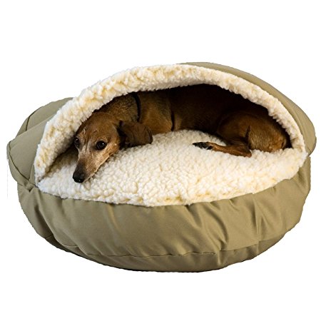 Cozy Cave Pet Bed in Poly Cotton