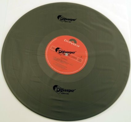 Diskeeper 1.5 Round Bottom LP Record Sleeves (50 Pack)