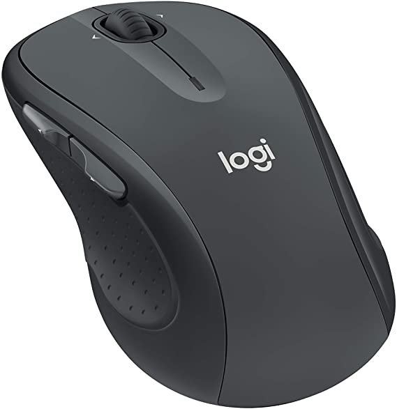 Logitech M510 Wireless Computer Mouse for PC with USB Unifying Receiver - Graphite