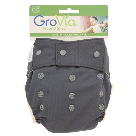 GroVia Hybrid Snap Shell Diaper, Cloud