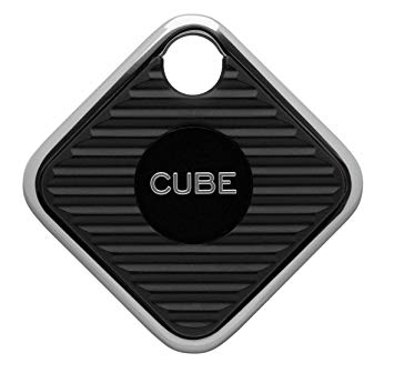Cube Pro Key Finder Tracker 2X Volume and Range Replaceable Battery Phone Locator