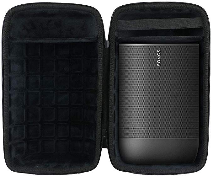 co2crea Hard Travel Case for Sonos Move Battery-Powered Smart Wi-Fi Bluetooth Speaker