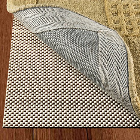 Non Slip Area Rug Pad Size 9' X 12' Extra Strong Grip Thick Padding And High Quality