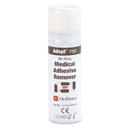 Hollister Adapt Medical Adhesive Remover, No Sting, 360° Spray 1.7 Oz