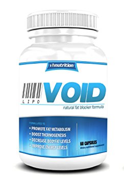 LipoVoid Fat Blocker and Belly Fat Burner | Diet Pills to Lose Weight Fast for Men and Women