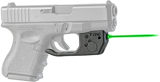 ArmaLaser Designed to fit Glock 26 27 33 TR6G Green Laser Sight with Grip Activation