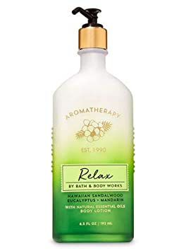 Relax Hawaiian Sandalwood Eucalyptus Mandarin Body Lotion 2020