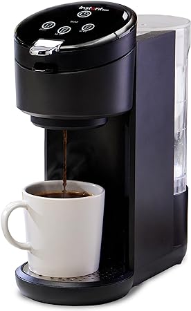 Instant Solo Single Serve Coffee Maker, From the Makers of Instant Pot, K-Cup Pod Compatible Coffee Brewer, Includes Bold Setting and 40oz. Water Reservoir, Brew 8 to 12oz., Black