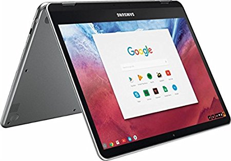 Samsung Newest 2-in-1 Convertible Touchscreen 12.3 inch Chromebook Plus, 4GB RAM, 32GB eMMC, Webcam, Stereo Speakers, Chrome OS, Built-in Pen, Platinum Silver