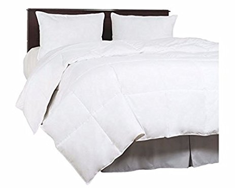 Lavish Home Down Blend Overfilled Bedding Comforter, Full/Queen