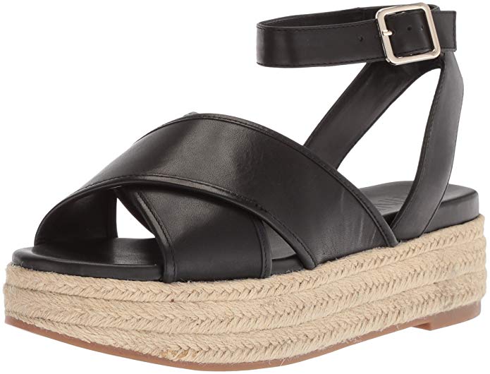 Nine West Women's SHOWRUNNER Leather Sandal