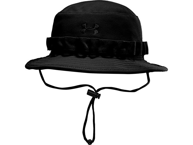 Under Armour Men's Tactical Bucket Hat, Black (001)/Black, One Size