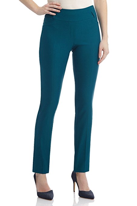 Rekucci Women's "Ease In To Comfort Fit" Stretch Slim Pant