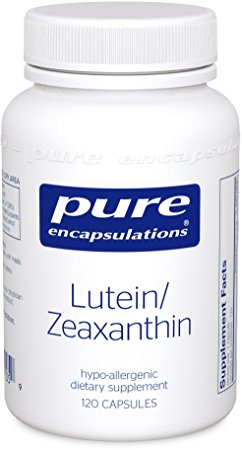 Pure Encapsulations - Lutein/Zeaxanthin - High Strength Blend for Macular Suport and Overall Visual Functioning* - 120 Capsules