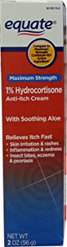 Equate Maximum Strength 1% Hydrocortisone Anti-Itch Cream, 2 oz