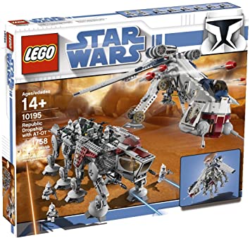 LEGO Star Wars Republic Dropship with AT-OT Walker (10195) (Discontinued by manufacturer)