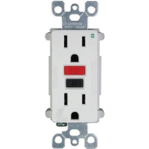 Leviton Mfg Co R72-N7599-0Rw Duplex Receptacle, 15-Amp, 120-volt, White