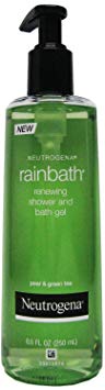 Neutrogena Rainbath Renewing Shower and Bath Gel, Pear and Green Tea, 8.5 Ounce (Pack of 2)