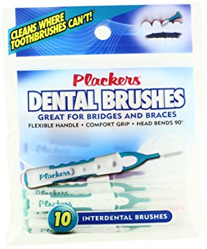 Plackers Interdental Brushes - 10 ct