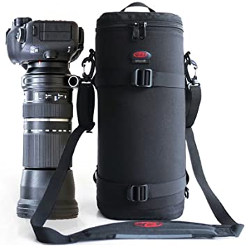 Waterproof Large Lens Bag Camera Shoulder Bag Messenger Bag Cover Padded Pouch Case for 200-500mm 150-600mm Lens Bag