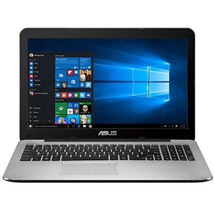 ASUS X555DA-AS11 15 inch Full-HD AMD Quad Core Laptop with Windows 10 Black and Silver