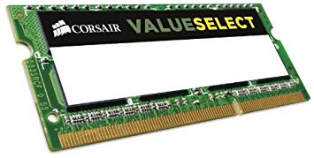 Corsair CMSO4GX3M1C1333C9 Value Select 4GB (1x4GB) DDR3 1333Mhz CL9 Mainstream SODIMM Notebook Memory Module -Green