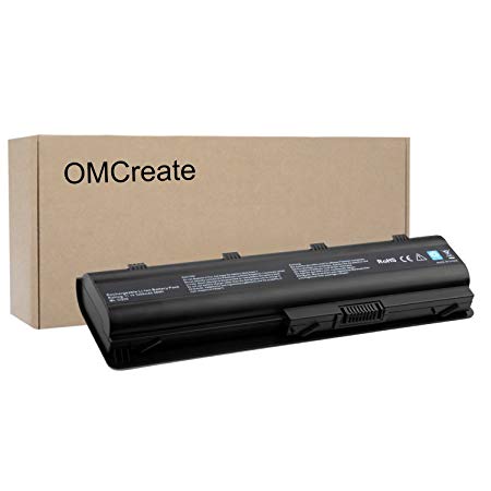 OMCreate Battery Compatible with HP 593553-001 593554-001 636631-001 593562-001 584037-001 593550-001 HSTNN-UB0W HSTNN-LB0W HSTNN-CBOX HSTNN-CBOW HSTNN-Q62C HSTNN-Q61C HSTNN-Q60C HSTNN-Q47C