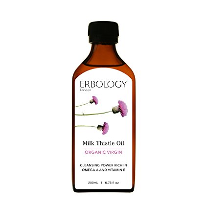 Organic Cold-pressed Milk Thistle Oil 200ml - Cleansing Power - Antioxidant
