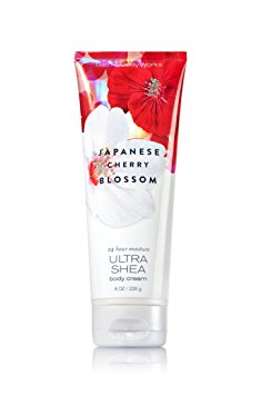 Bath & Body Works, Signature Collection Ultra Shea Body Cream, Japanese Cherry Blossom, 8 Ounce